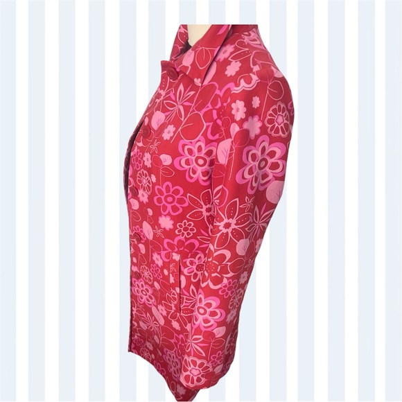 Garnet hill floral coat - Picture 4 of 7